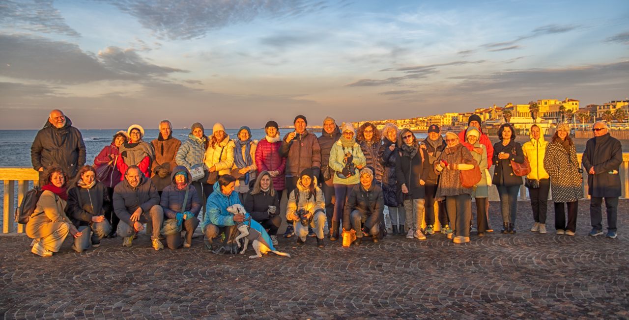 Al Pontile di Ostia, l�alba del solstizio d�inverno torna a unire la citt� e il mare